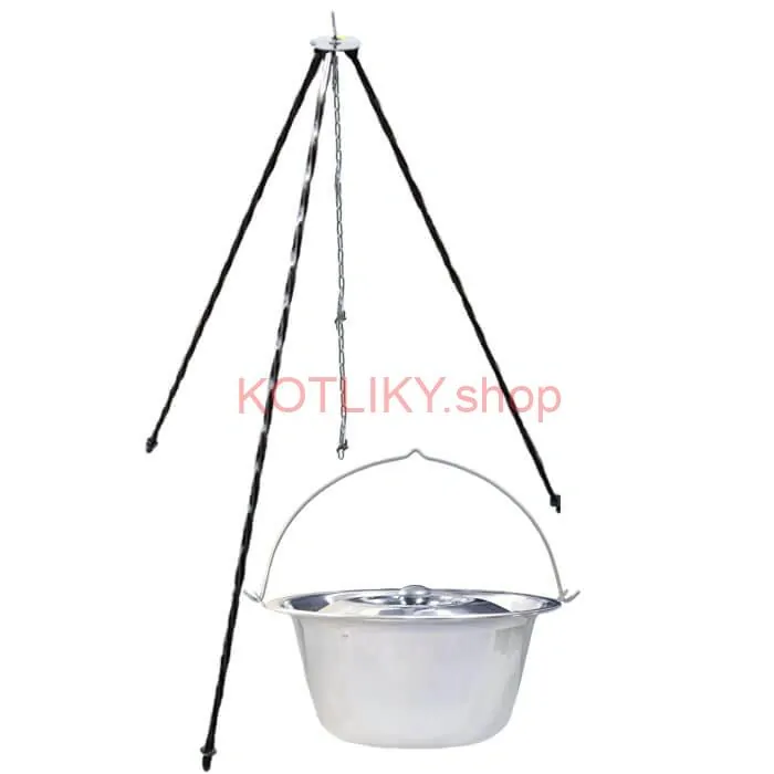 Nerezový kotlík 8 L INOX + pokrievka + stojan CLASSIC